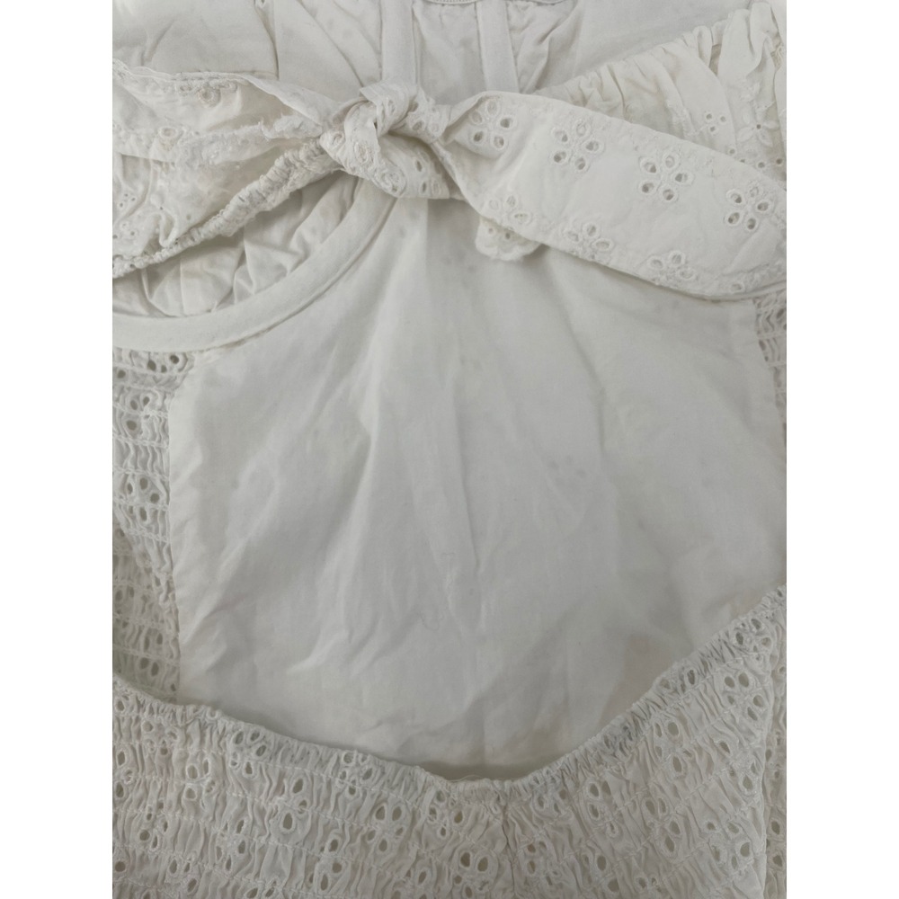 Doen White Eyelet One-Piece Swimsuit - Picture 7 of 8